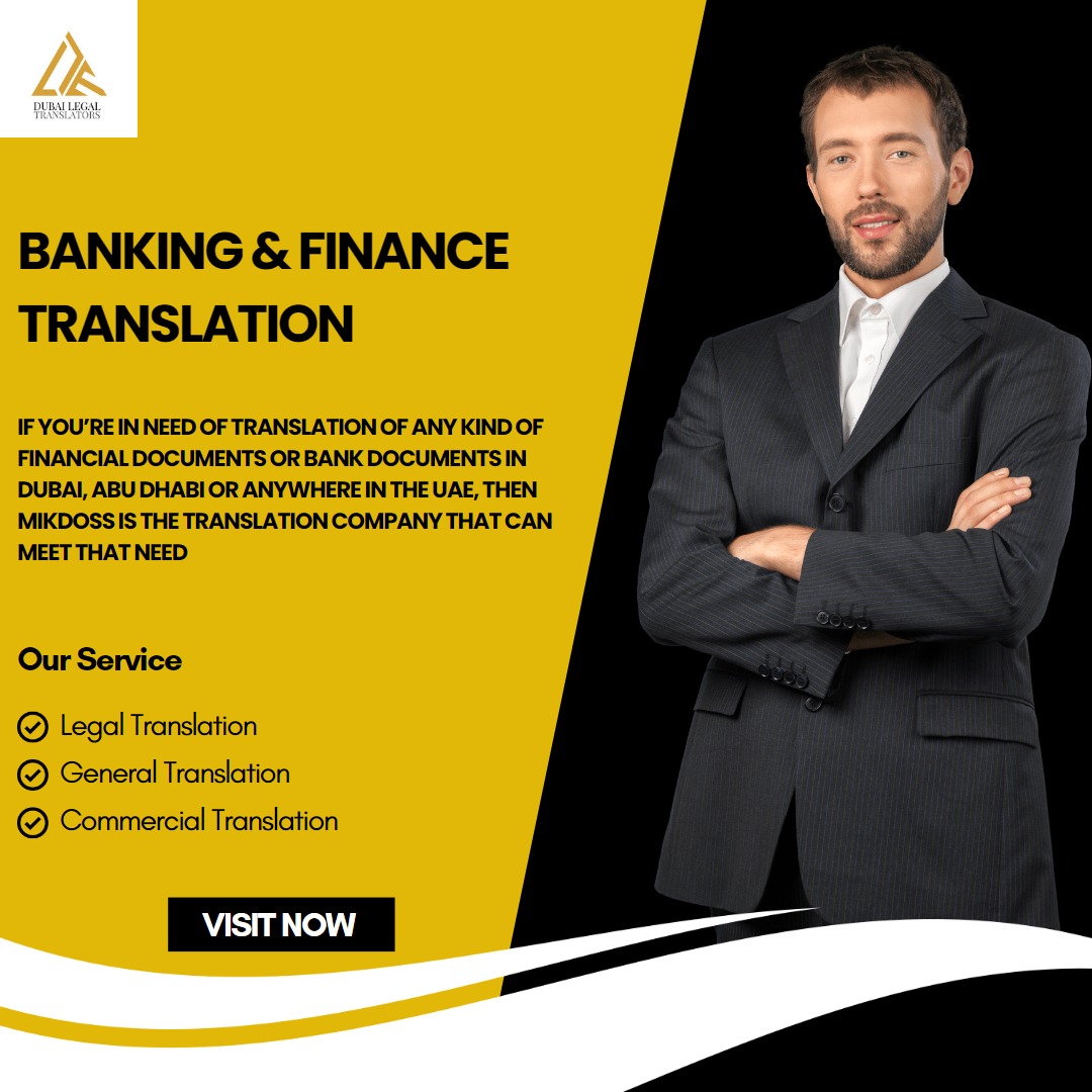 Banking and Finance Translation Unlock global financial opportunities with our Banking and Finance Translation services. Accurate, confidential, and tailored to your needs. Seamlessly communicate across borders and languages. Contact us today!