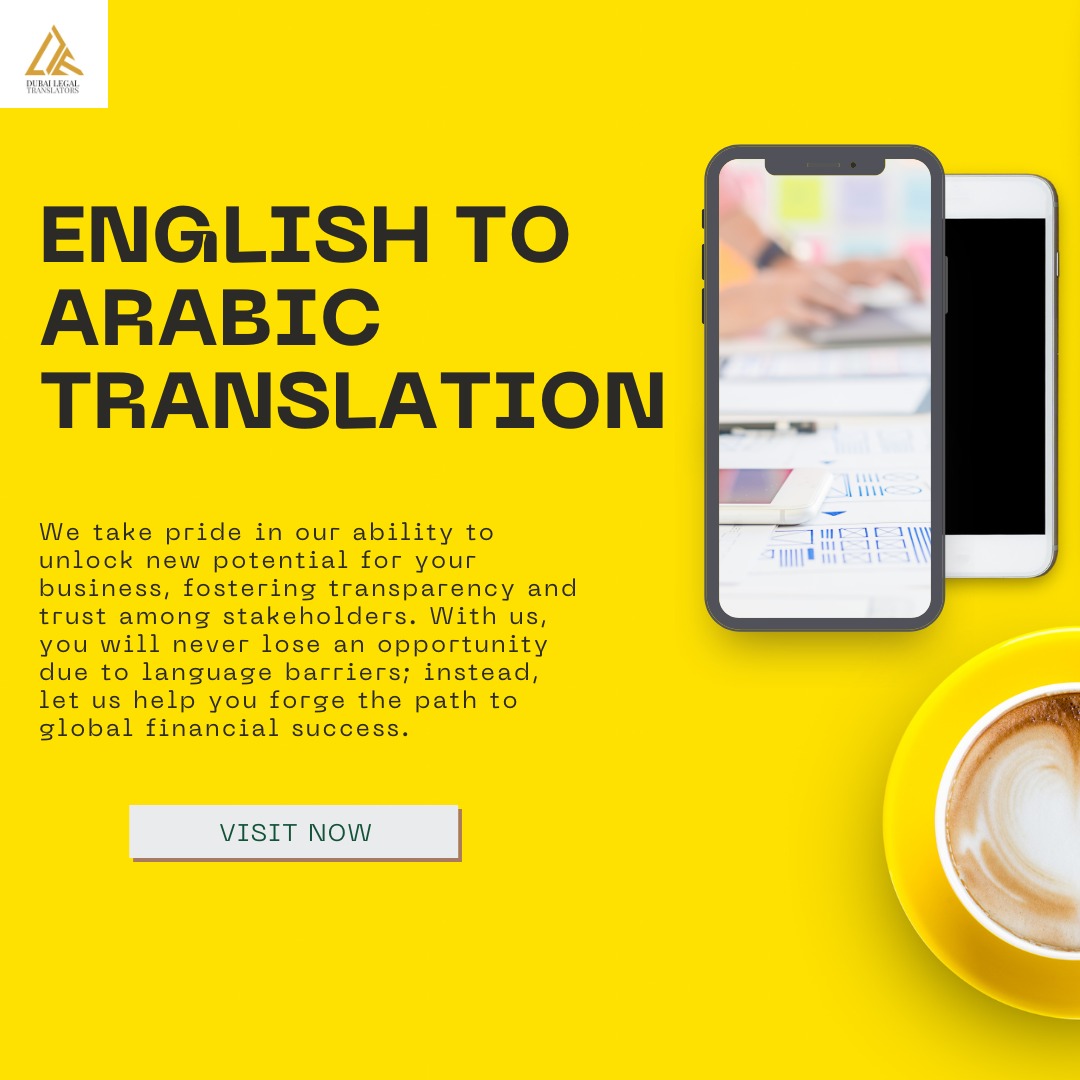 Arabic Translator in Dubai Professional Arabic translator in Dubai helps you communicate effectively with the Arabic audience. Get reliable translation services now and achieve global success. Contact us today!