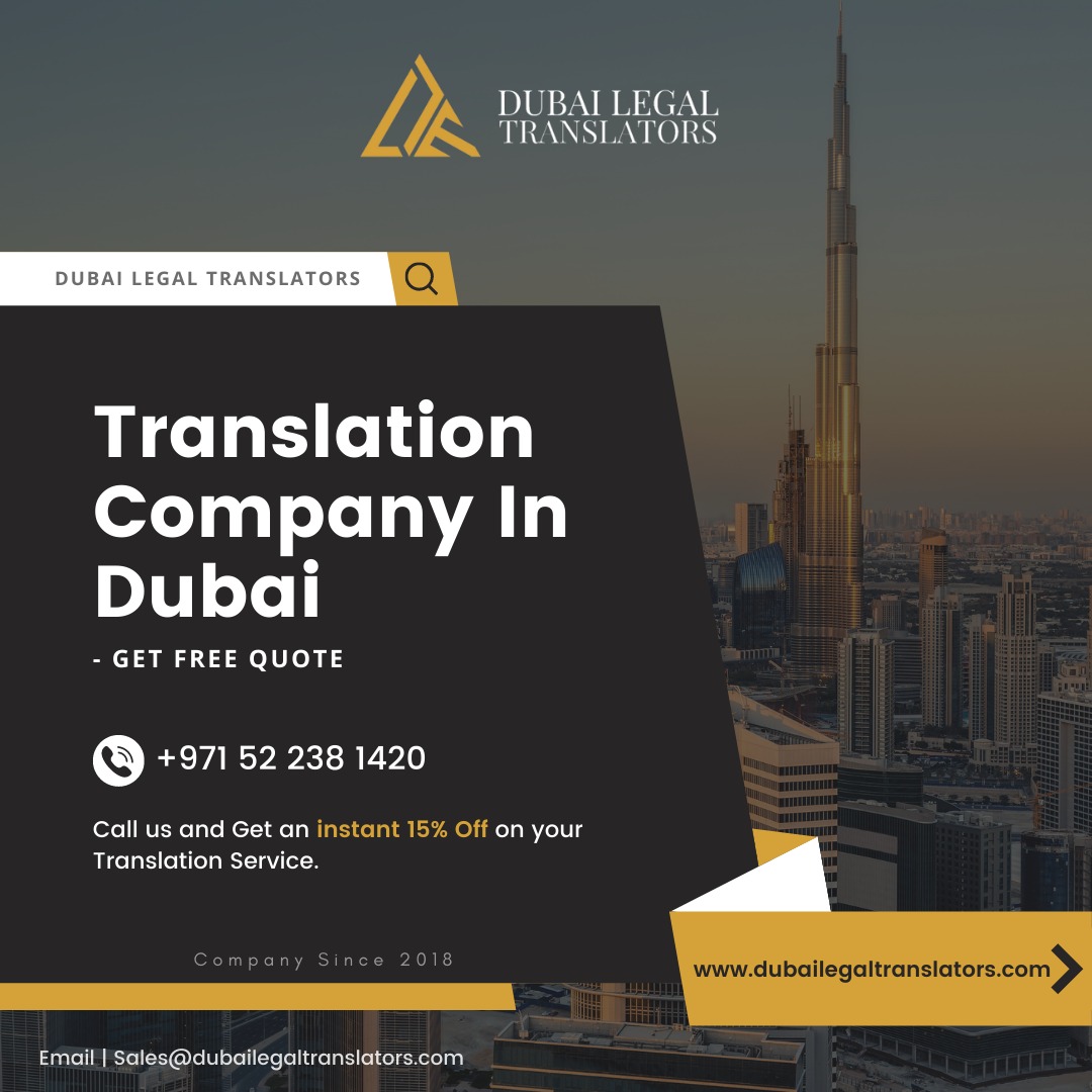 Choose the Best Translation Company in Dubai for Unmatched Quality. Our expert linguists ensure flawless translations for your business needs.