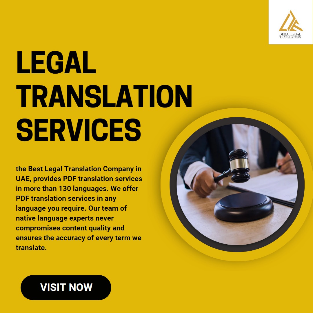 Quality legal translation in Sharjah. Our expert translators ensure accurate and reliable translations for all your legal documents. Contact us today for exceptional language solutions!