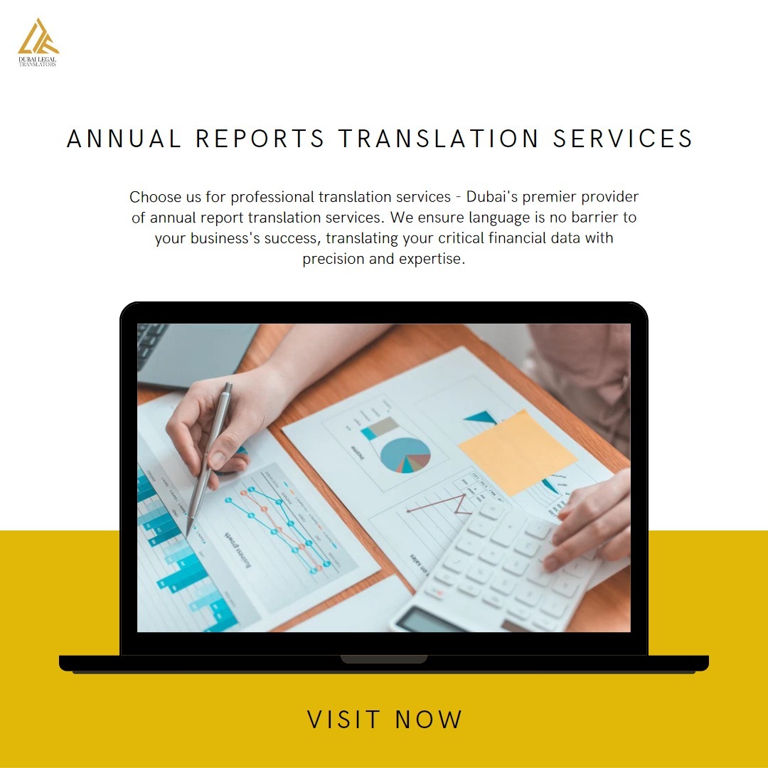 Annual Reports Translation in Dubai